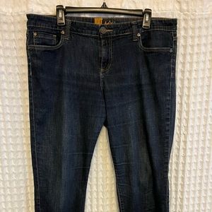 Kut cropped jeans. Size 16